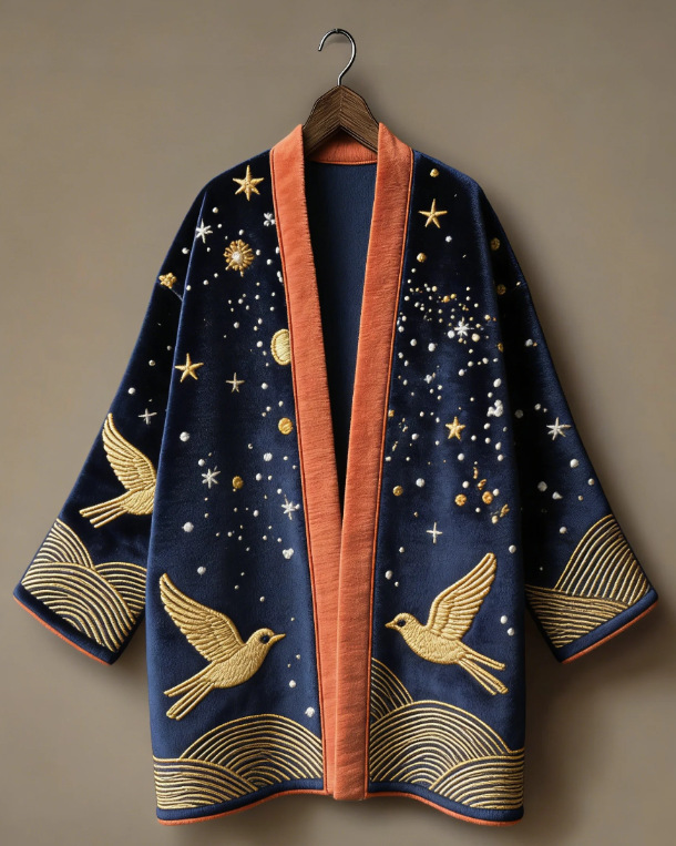 Thicken Flannel Japanese Kimon - огляд і ціна Haori Japanese Jacket