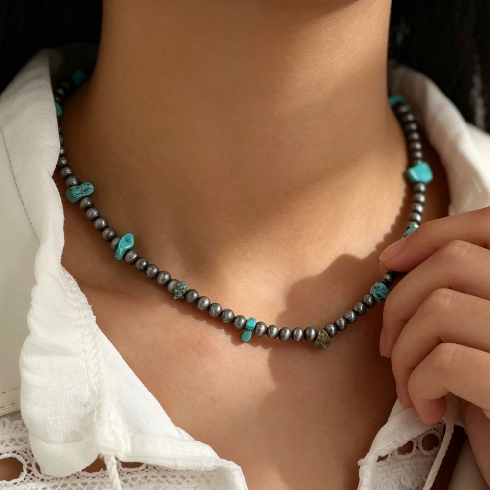 Men Bohemian Ethnic Beaded Nec - огляд і ціна Fashion Ethnic Wear For Men