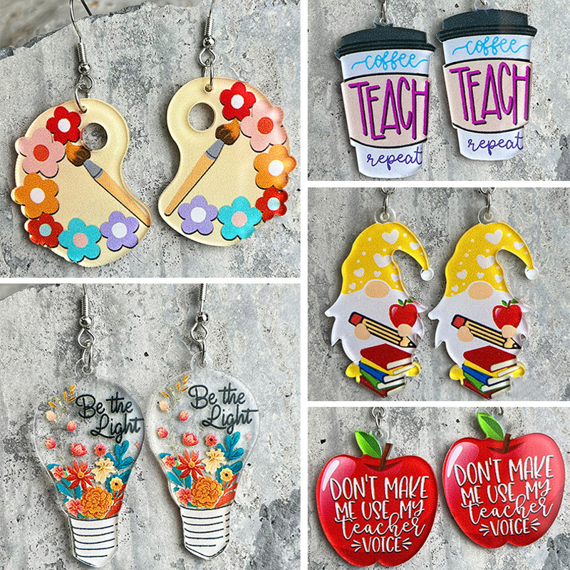 Teachers' Day Earrings Student - огляд і ціна Ethnic Fashion Book