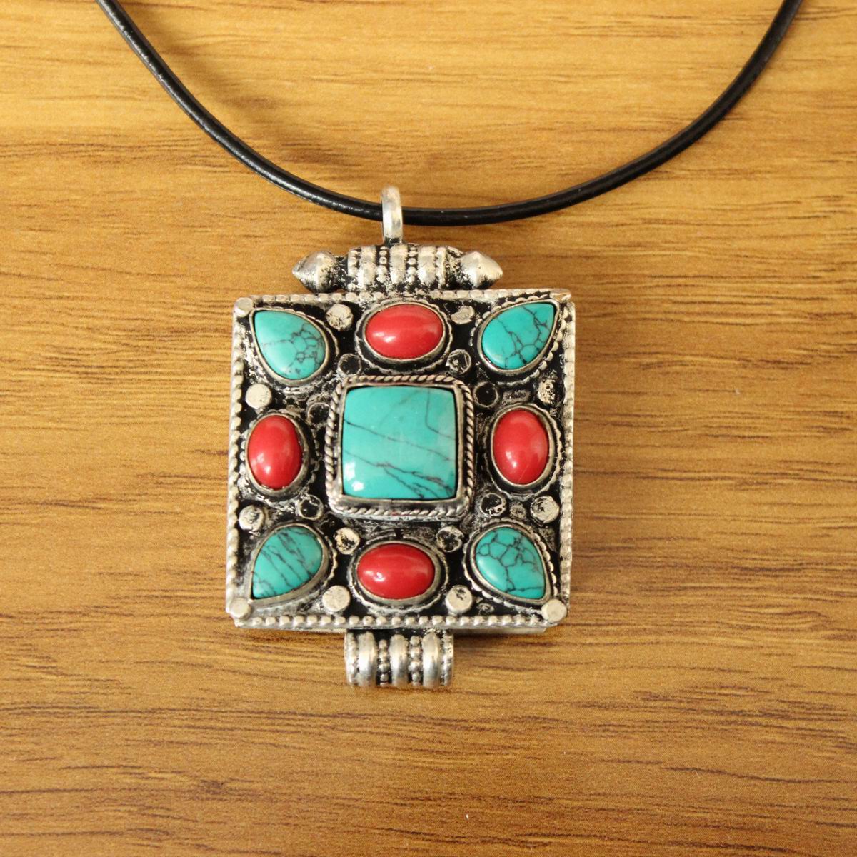PN257 Ethnic Tibetan Silver Me - огляд і ціна Ethnic Fashion Store