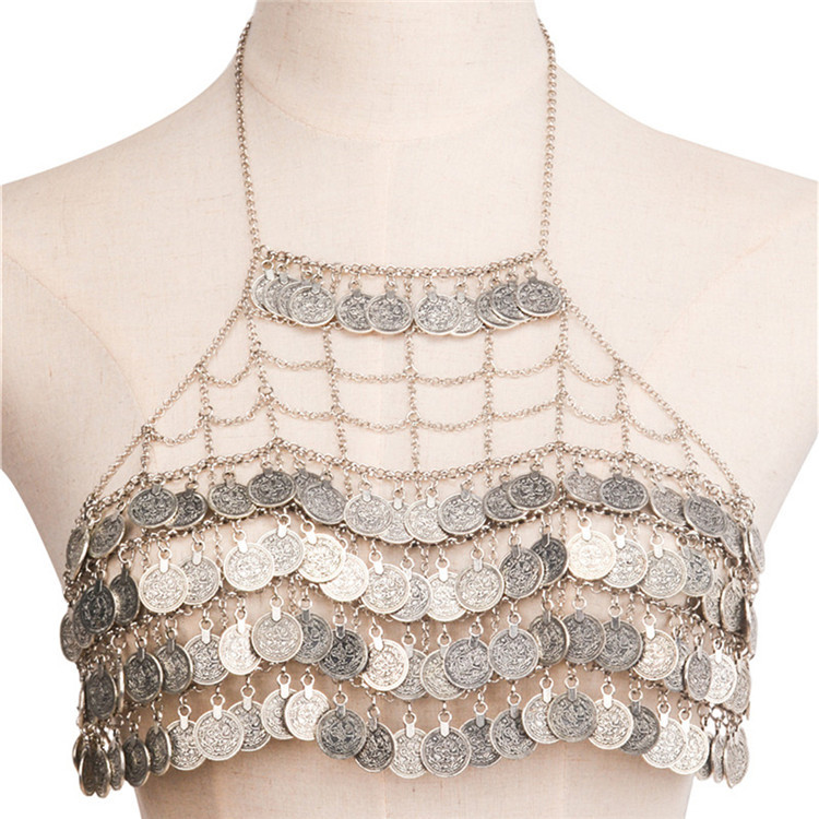 Beach Gypsy Coin Tassel Sexy B - огляд і ціна Ethnic Fashion Co In