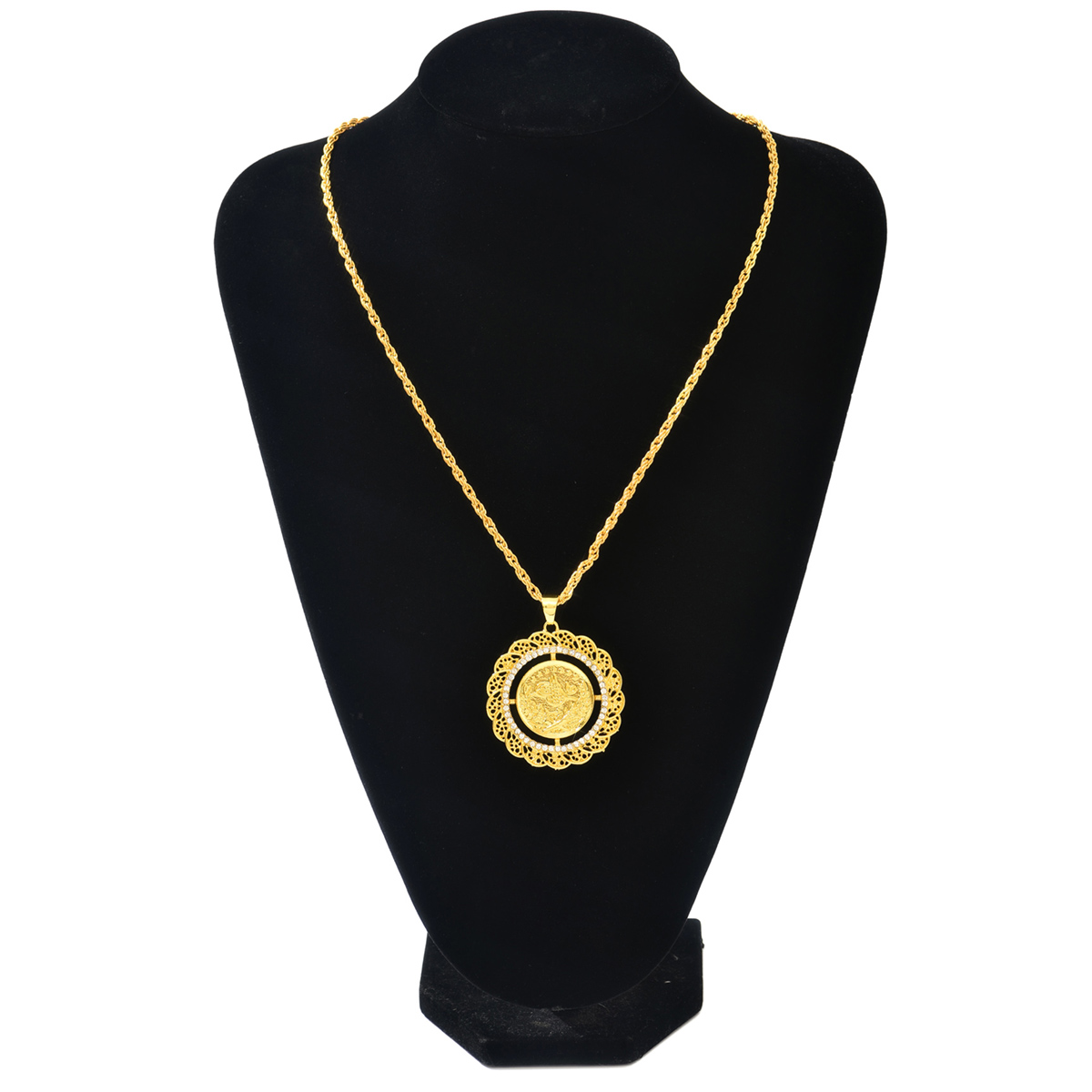 Vintage Golden Coin Necklace T - огляд і ціна Ethnic Wear Fashion Designer